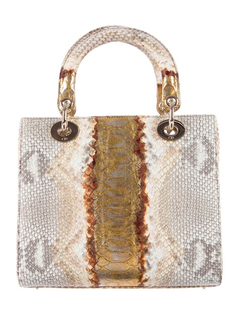 dior python lady dior|Lady Dior bag.